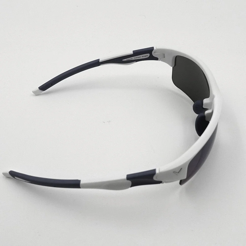 Callaway Vulcan Sunglasses Mens OS White Navy Brand New Polarized P2X C80041